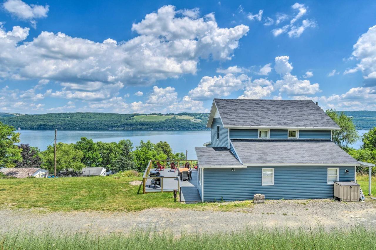 Watkins Glen Lakeview Cottage With Waterfall! Εξωτερικό φωτογραφία